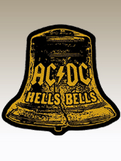 AC/DC - Shaped Patch (10x9Cm)