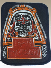 Iron Maiden - Patch Vintage (8x10Cm)